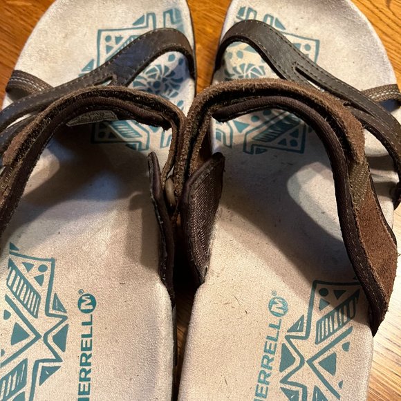 Women's Merrell Sandals Brown Size 8 - Picture 4 of 9